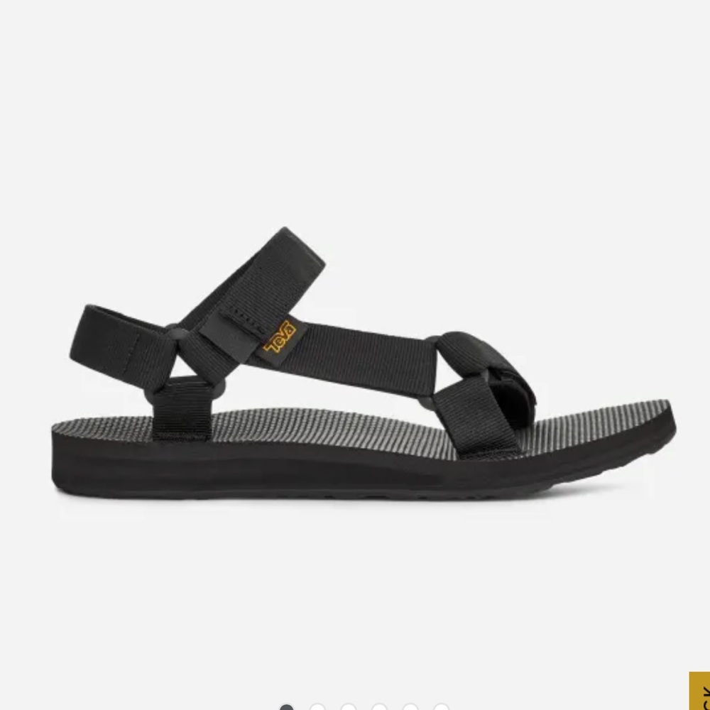 Teva black universal sandal